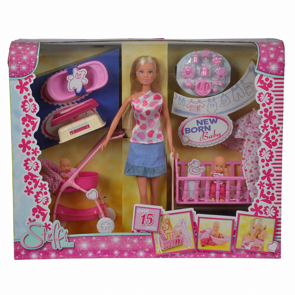Лялька Simba Штеффі з немовлям (5730861) - зображення 3