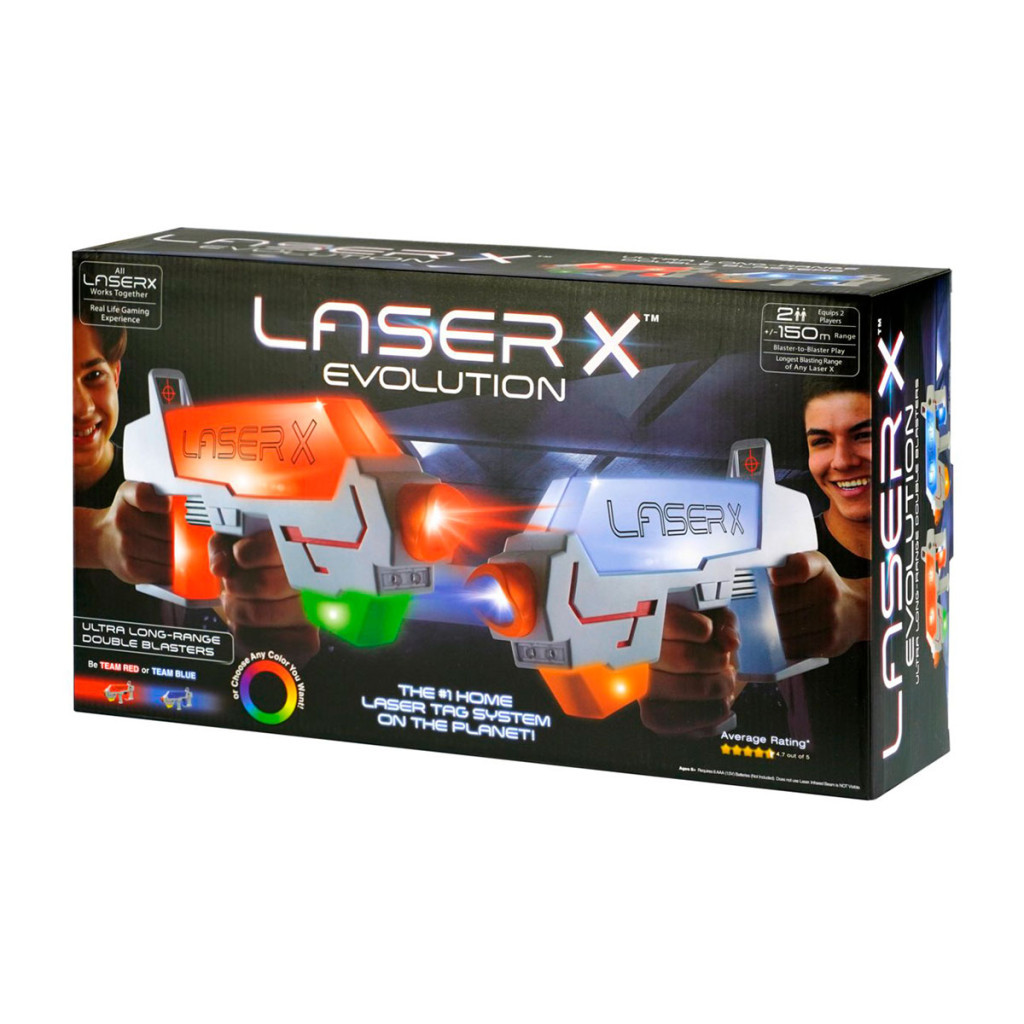 Іграшкова зброя Laser X Revolution Long Range для двох гравців (88178) - зображення 6