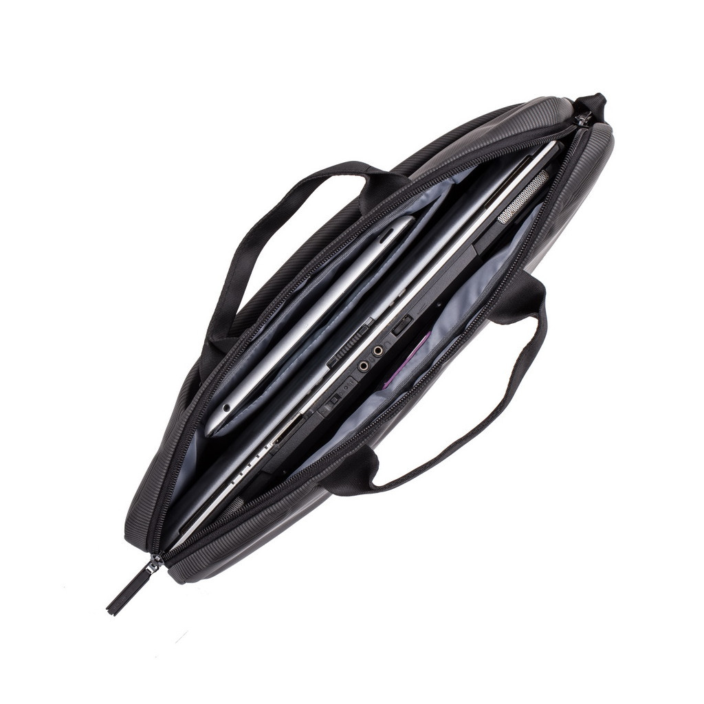 Сумка для ноутбука RivaCase 15.6" 8730 Grey - зображення 5