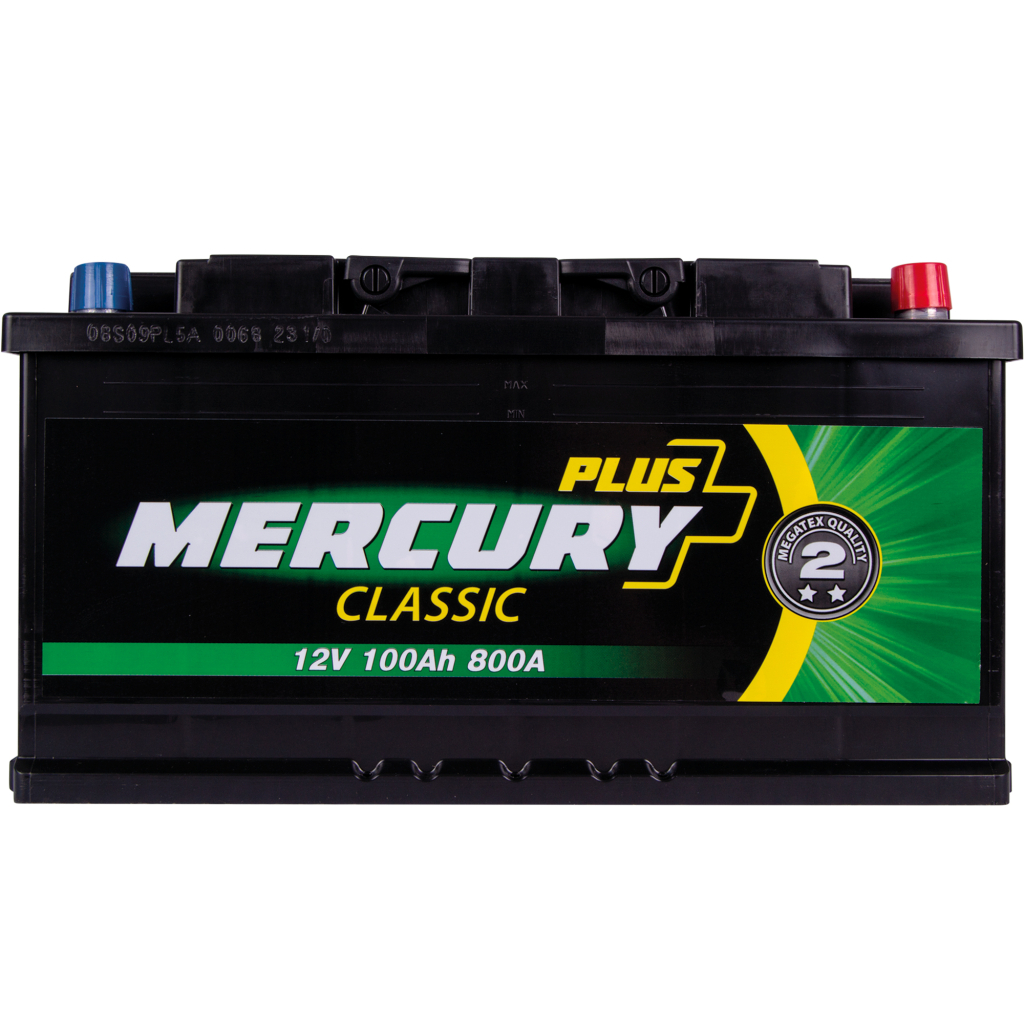 Акумулятор автомобільний MERCURY battery CLASSIC Plus 100Ah (P47282) - зображення 2