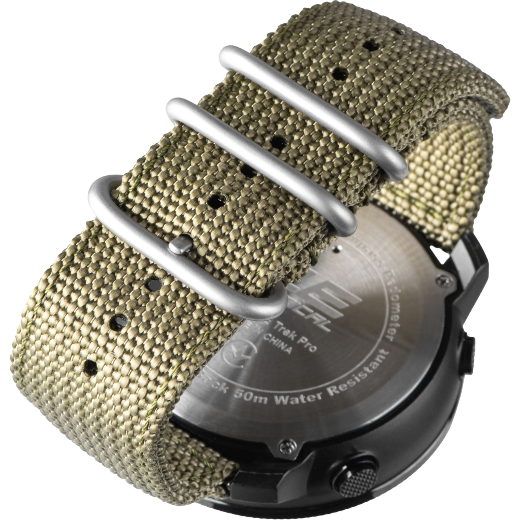 Смарт-годинник 2E Trek Pro Black-Green з компасом, барометром та крокоміром (2E-TCW30BK) - зображення 3