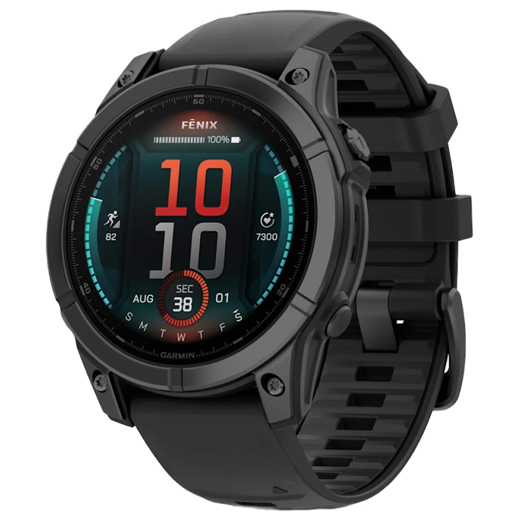 Смарт-годинник Garmin fenix E, 47mm, Slate Gray Steel/Black, GPS (010-03025-01) - зображення 1