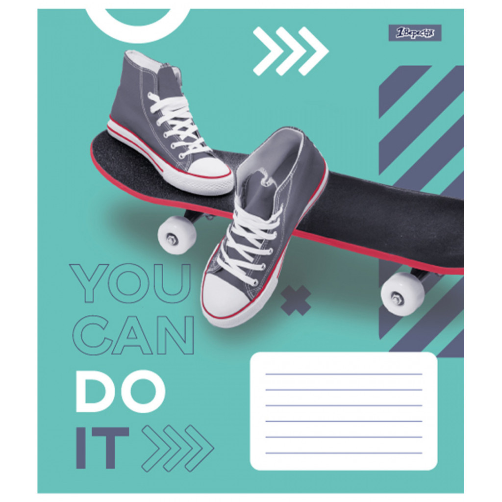 Зошит 1 вересня 1В No limits 48 аркушів лінія (767384) - зображення 6