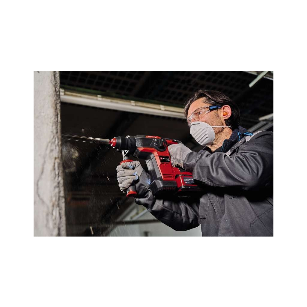 Перфоратор Einhell TP-HD 18/26LI BL - Solo безщітковий SDS-plus, PXC 18В 2.6Дж, 3кг (без АКБ та ЗП) (4514265) - изображение 2