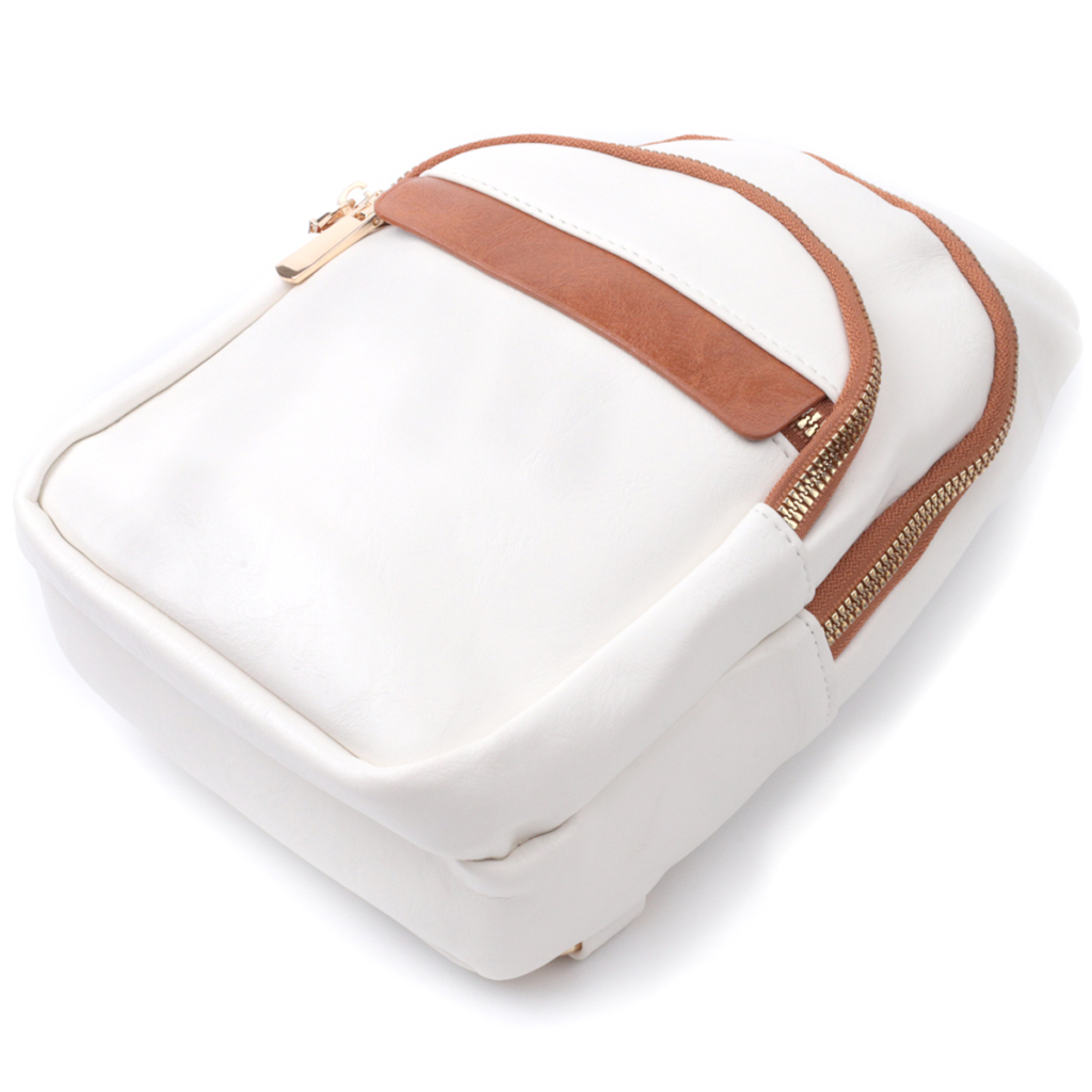 Сумка Vintage Жіноча з однією лямкою через плече з гладкої екошкіри Біла (22768) - зображення 6