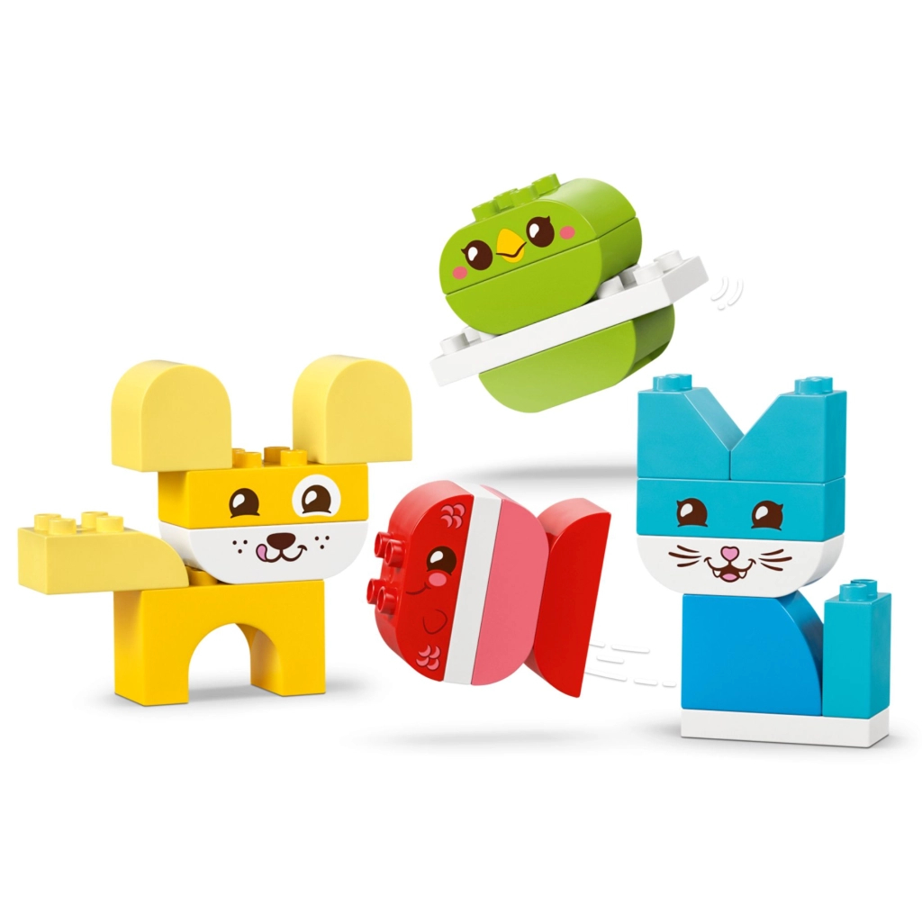 Конструктор LEGO DUPLO My First Чарівні творчі домашні улюбленці 3 в 1 (10477-) - зображення 6