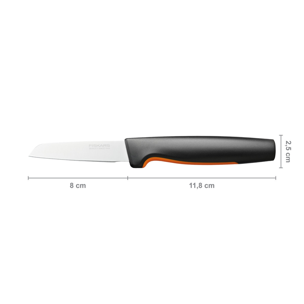 Кухонний ніж Fiskars Functional Form для овочів прямий 8 см (1057544) - изображение 4