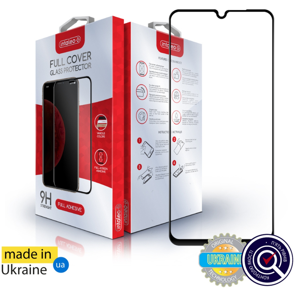 Скло захисне Intaleo Full Glue Realme C61 Black (1283126594052) - зображення 1