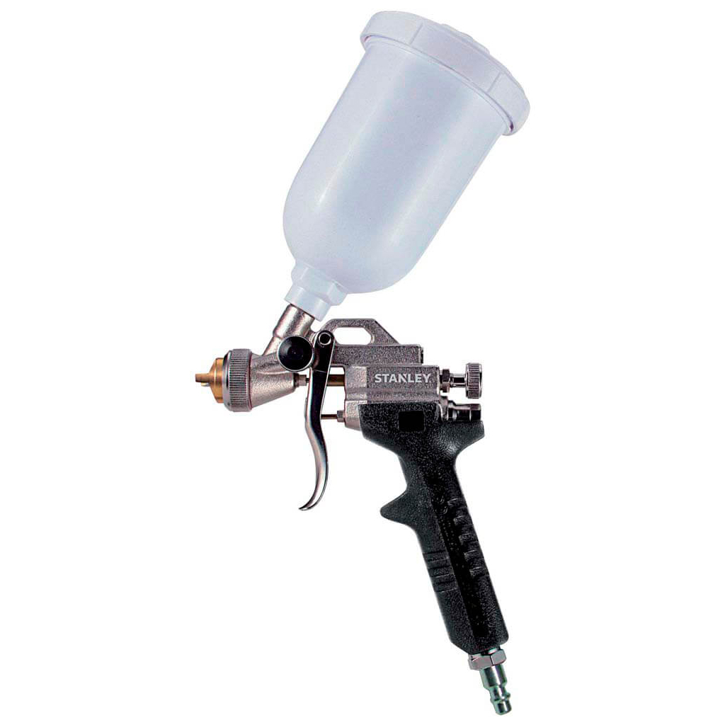 Фарбопульт Stanley пневматичний 150129XSTN, витрата повітря 70 л/хв, 0,50 мм діаметр сопла (150129XSTN) - зображення 1
