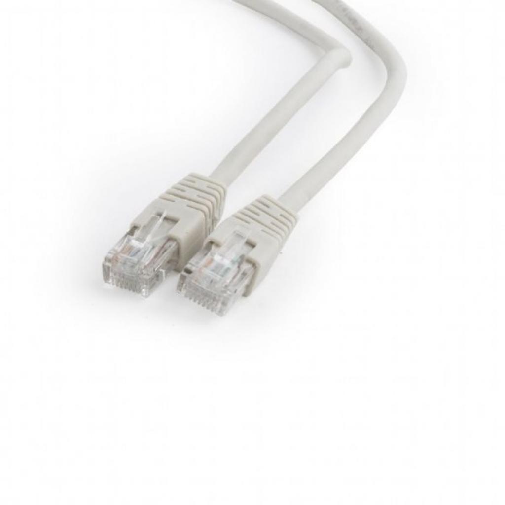 Патч-корд 20м UTP cat 6 CCA gray Cablexpert (PP6U-20M) - зображення 1