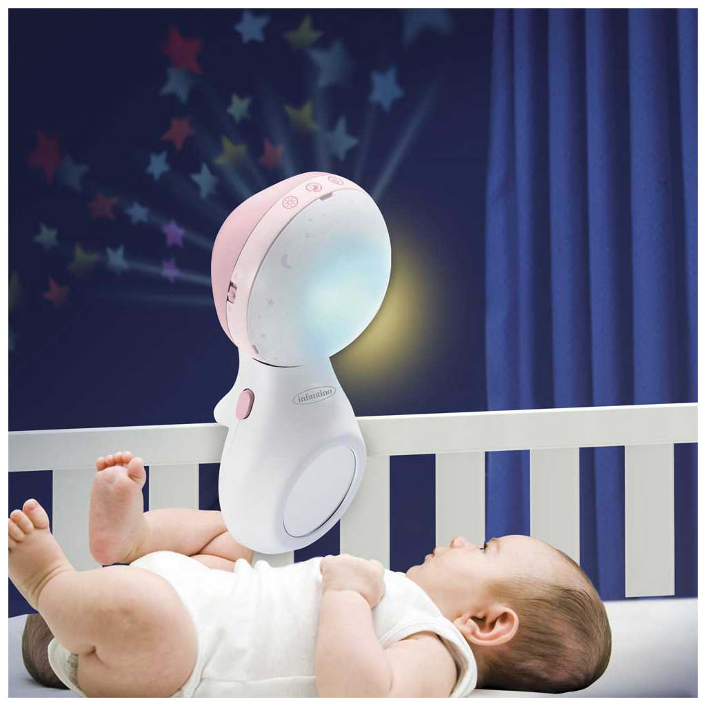Мобіле Infantino 3 в 1 з проєктором Рожевий (004914I) - изображение 2