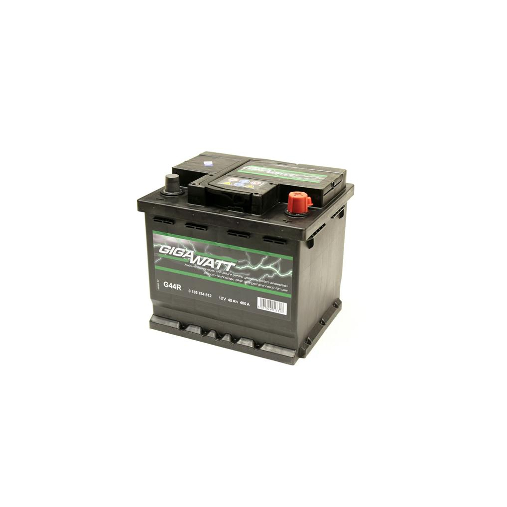 Акумулятор автомобільний GigaWatt 45А (0185754512) - зображення 2