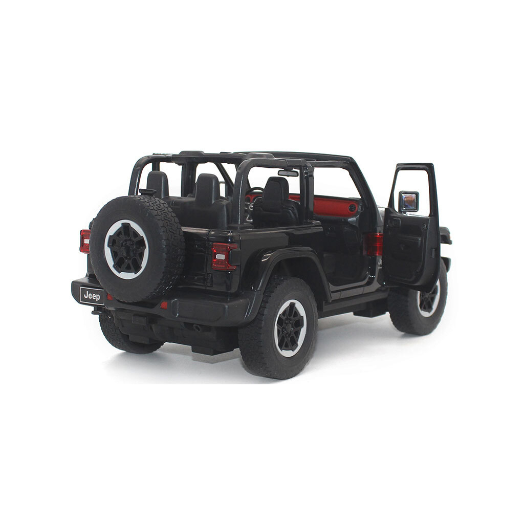 Радіокерована іграшка Rastar JEEP Wrangler Rubicon 1:14 чорний (79460 black) - зображення 4
