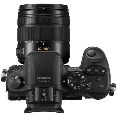 Цифровий фотоапарат Panasonic DMC-GH4 14-140mm Kit Black (DMC-GH4HEE-K) - зображення 7