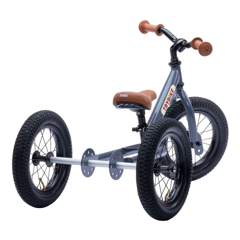 Біговел Trybike триколісний балансуючий сірий (TBS-2-GRY+TBS-99-TK) - зображення 3