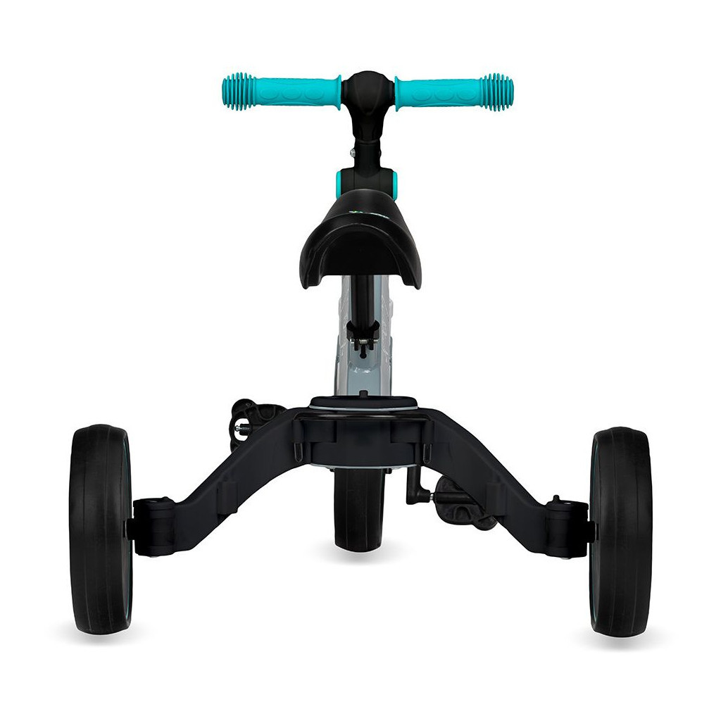 Біговел MoMi Loris 3 в 1 велосипед Grey-Turquoise (ROBI00041) - зображення 8