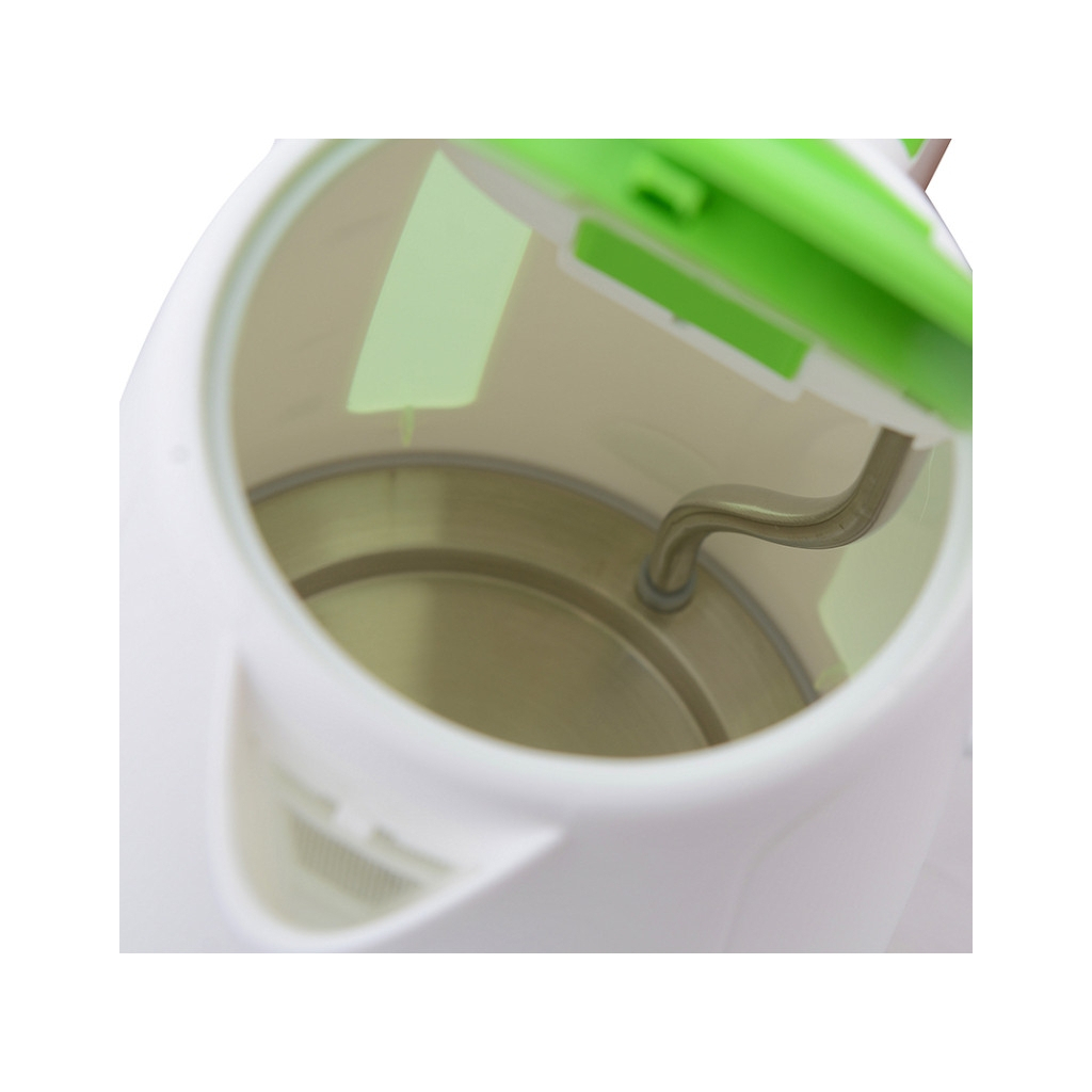 Електрочайник Saturn ST-EK8435U White/Green - зображення 5