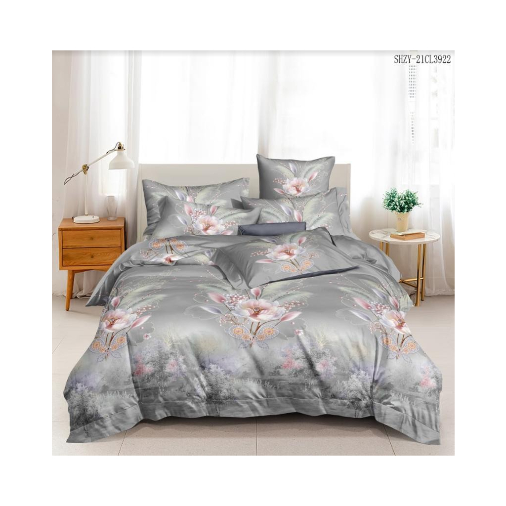 Простирадло MirSon Сатин 22-1336 Exciting 200х220 см (2200005172391) - зображення 3