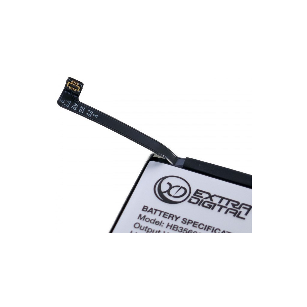 Акумуляторна батарея Extradigital Huawei P Smart Plus HB356687ECW 3340 mAh (BMH6496) - зображення 3