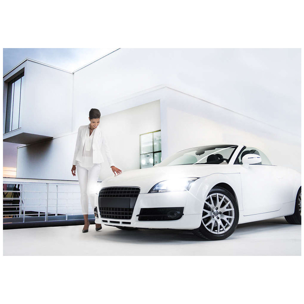 Автолампа Philips W5W WhiteVision, 2шт/бл. (12961NBVB2) - зображення 7