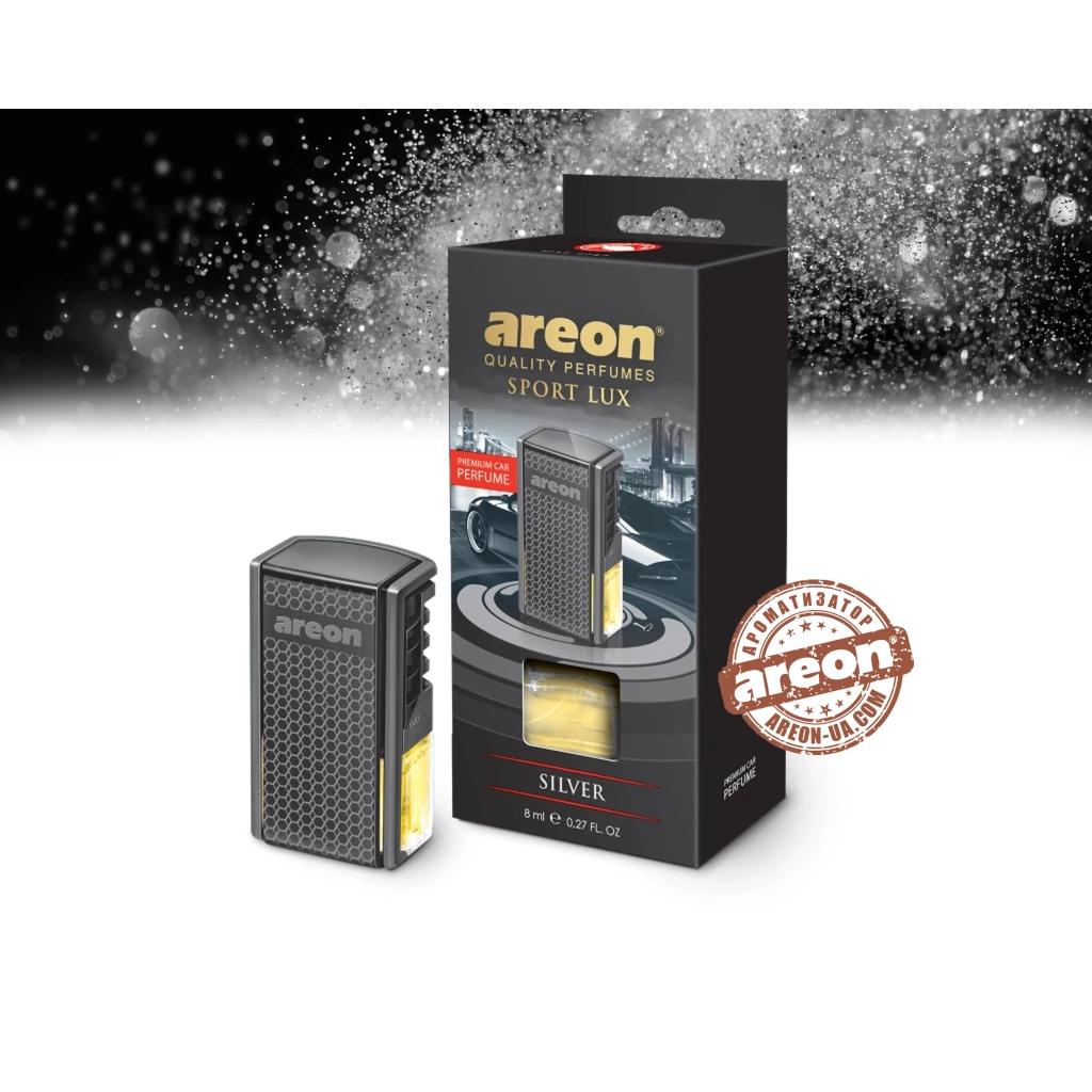 Ароматизатор для автомобіля Areon Silver (80797) - зображення 2
