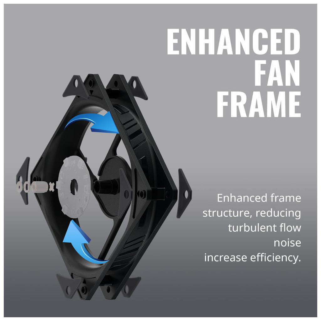 Кулер до корпусу CoolerMaster Master SickleFlow 120 Black (MFX-B2NN-18NPK-R1) - зображення 4