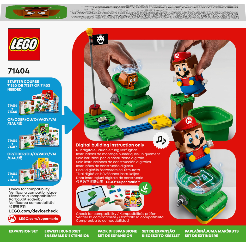 Конструктор LEGO Super Mario Додатковий набір «Черевик Гумби» (71404) - зображення 10
