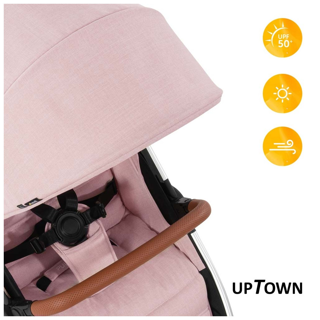 Коляска Hauck Uptown Melange Rose (14826-6) - зображення 6