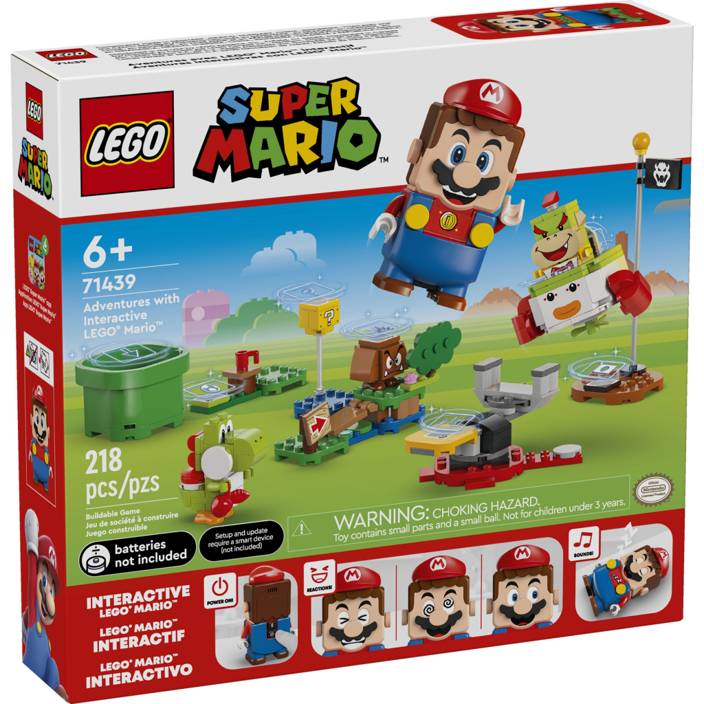 Конструктор LEGO Super Mario Пригоди з інтерактивним LEGO Маріо (71439) - зображення 1