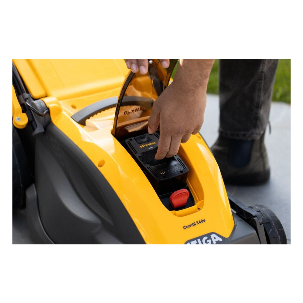 Газонокосарка Stiga 48V, 4Ah, ширина косіння 38 см (Combi340eKit) - изображение 10