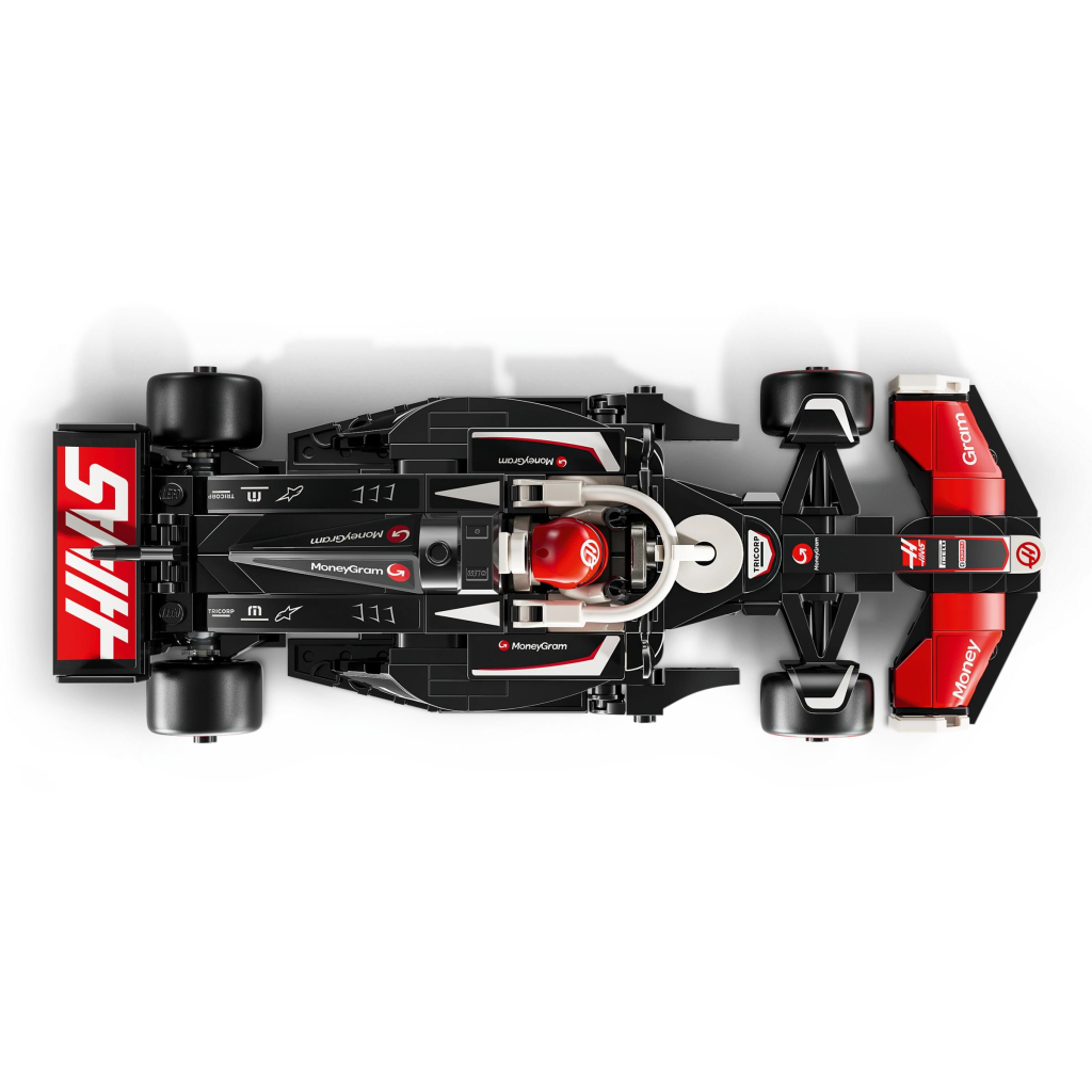 Конструктор LEGO Speed Champions Автомобіль для перегонів MoneyGram Haas F1 Team VF-24 (77250) - зображення 5