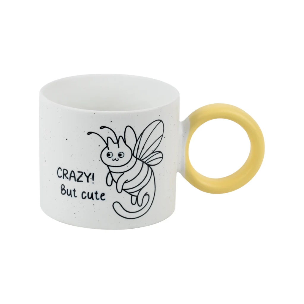 Чашка Kite 370 мл Crazy cat (K25-220-5) - зображення 1