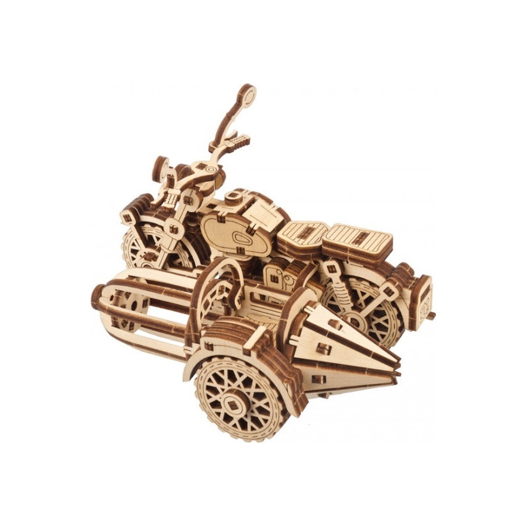 Конструктор Ugears Літаючий мотоцикл Геґріда з коляскою (6337518) - зображення 8