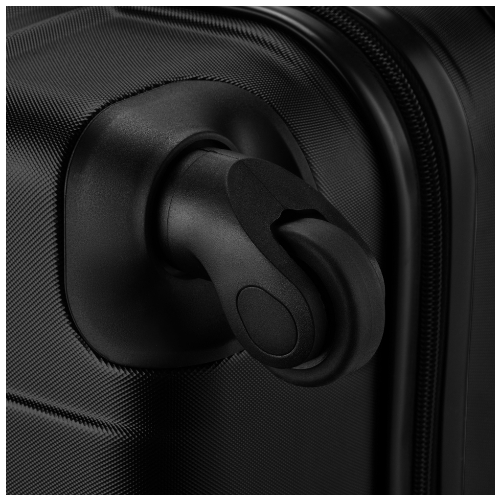 Валіза Wenger Amplar, мала, пластик, 4 колеса, чорна (653143) - зображення 11
