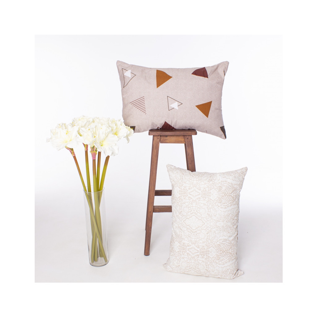 Ковдра MirSon Набір Tencel Зима №3071 Color Fun Line Geometry + 2 подушки середні 140х205+2х50х70 (2200004815039) - зображення 11