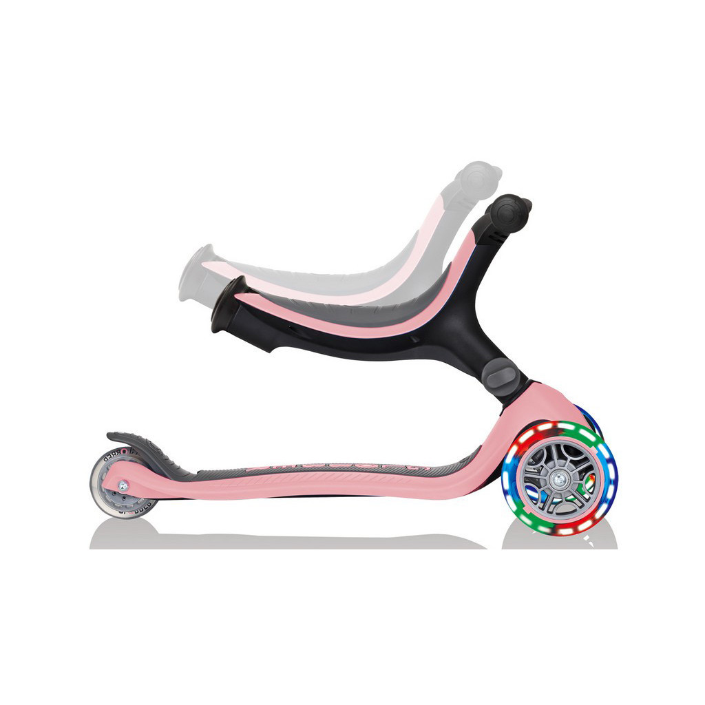 Самокат Globber Go Up Foldable Plus Lights пастельно-рожевий (743-210) - зображення 11