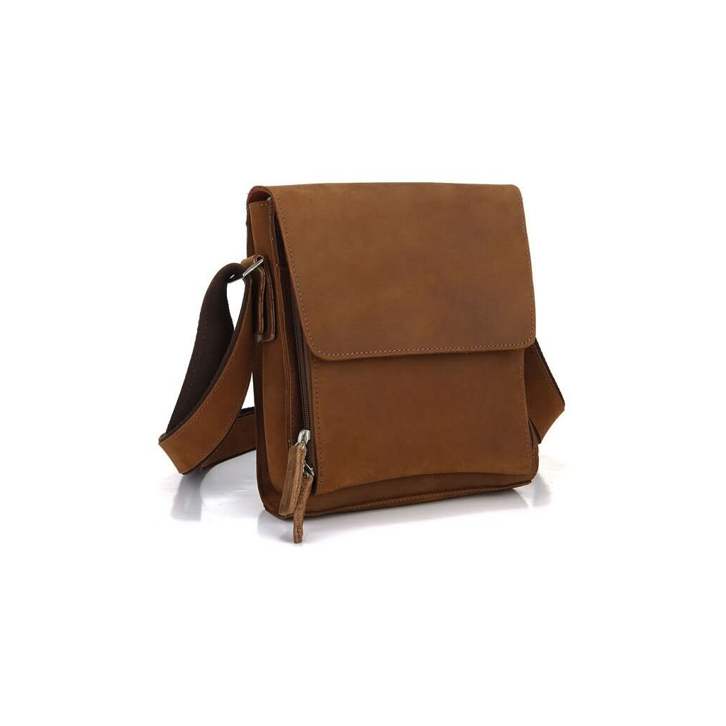 Сумка Vintage З вінтажної шкіри Коричнева (14159) - зображення 1