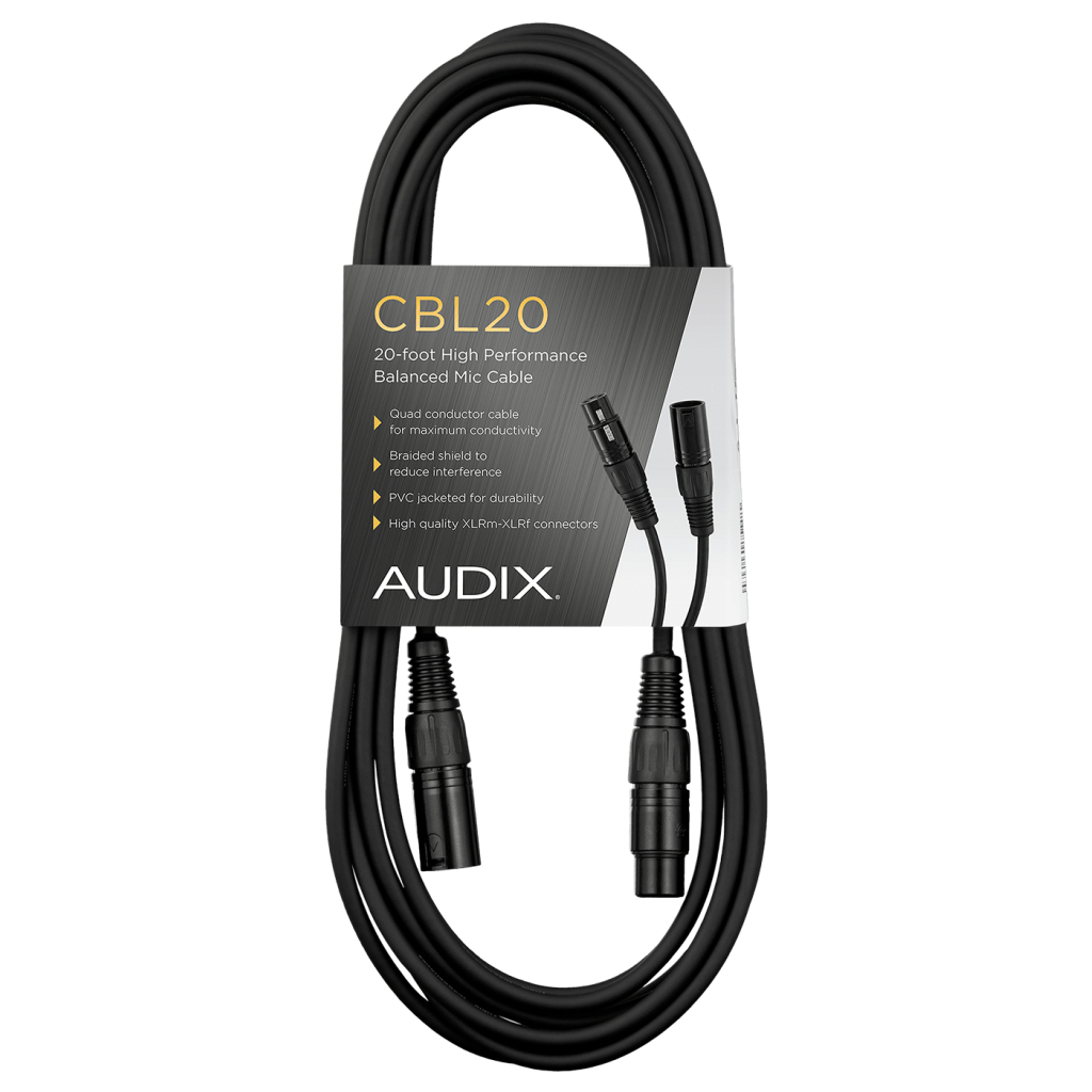 Мікрофонний кабель Audix Premium XLR mic cable (6m) (CBL20) - зображення 2