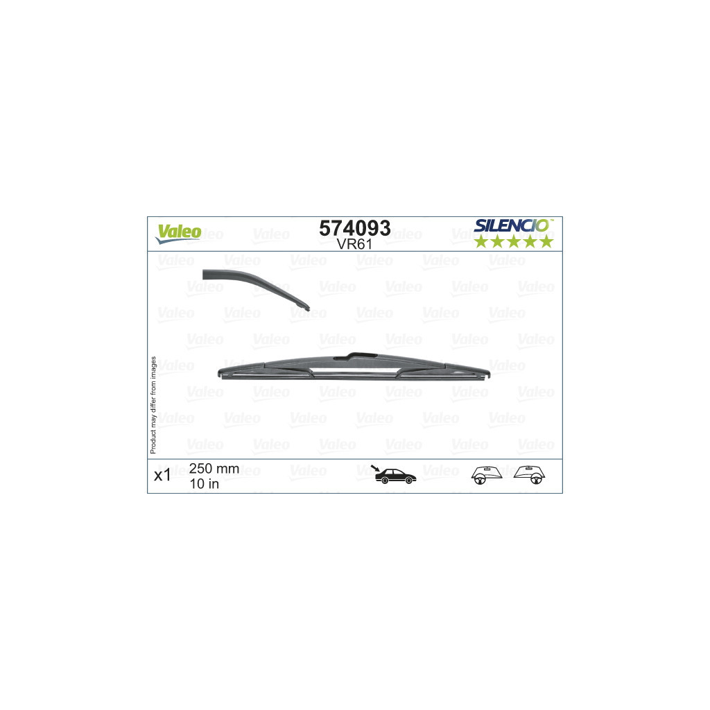 Щітка склоочисника Valeo 574093 - зображення 1
