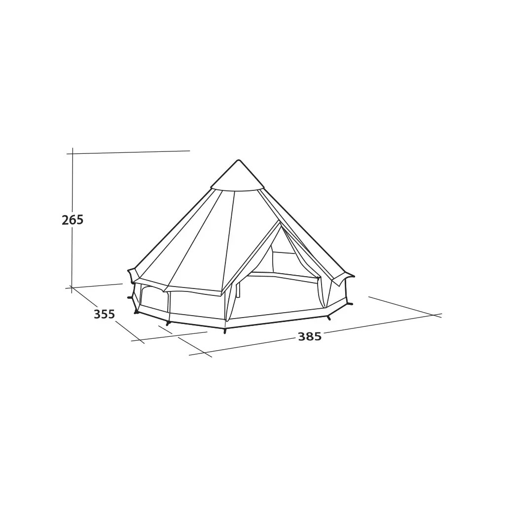 Намет Easy Camp Moonlight Bell Grey (929743) - зображення 12