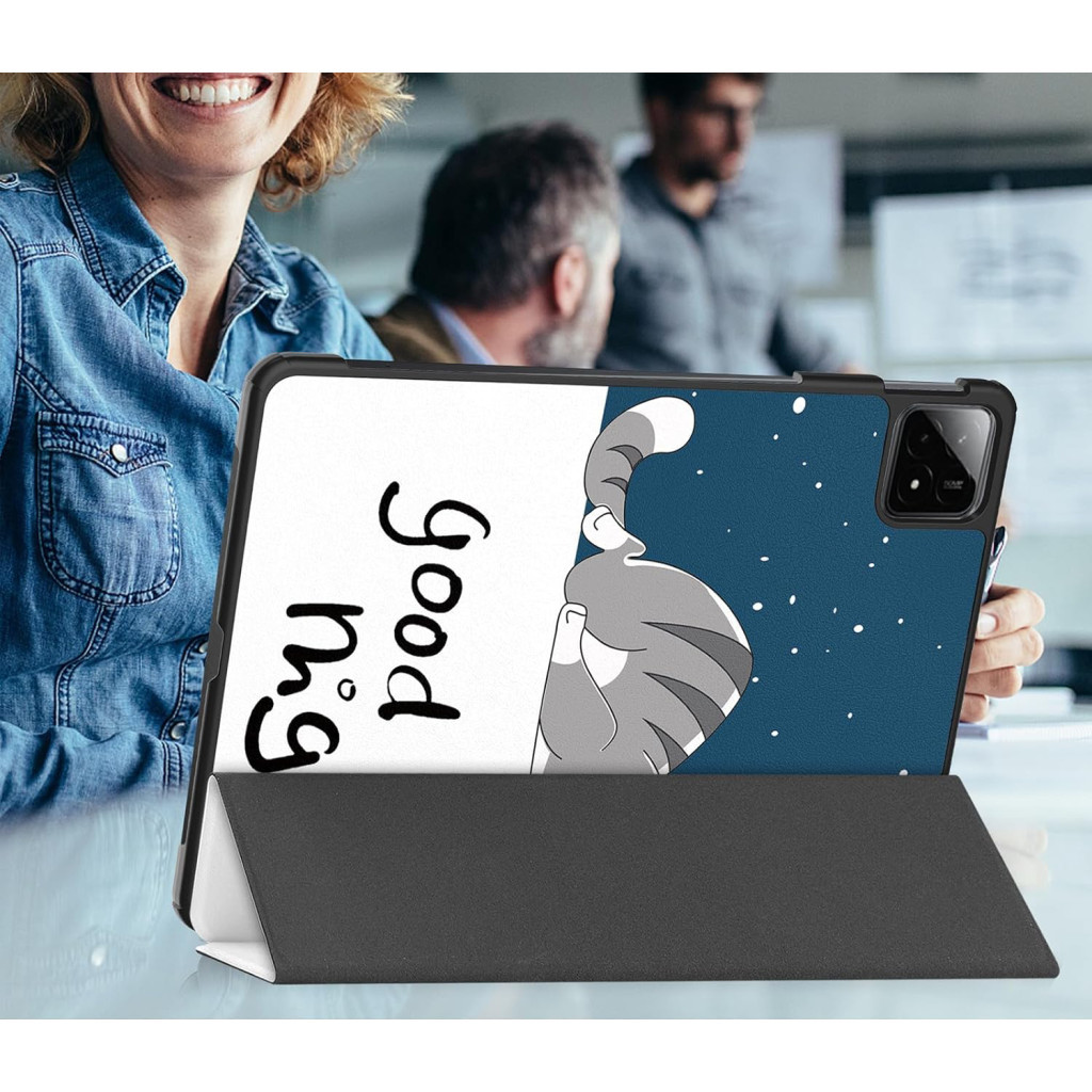 Чохол до планшета BeCover Smart Case Xiaomi Pad 6S Pro 12.4" Good Night (711088) - зображення 7