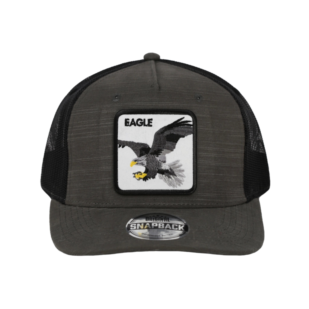 Кепка coFEE Five Panels Snap Eagle темно-сіра (SH2026.7/9) - зображення 2