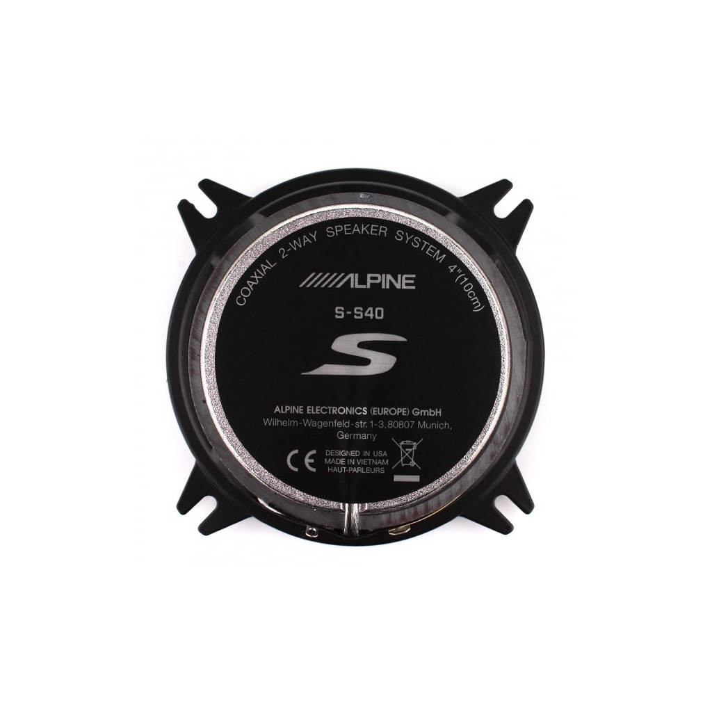 Коаксіальна акустика Alpine S-S40 - зображення 2