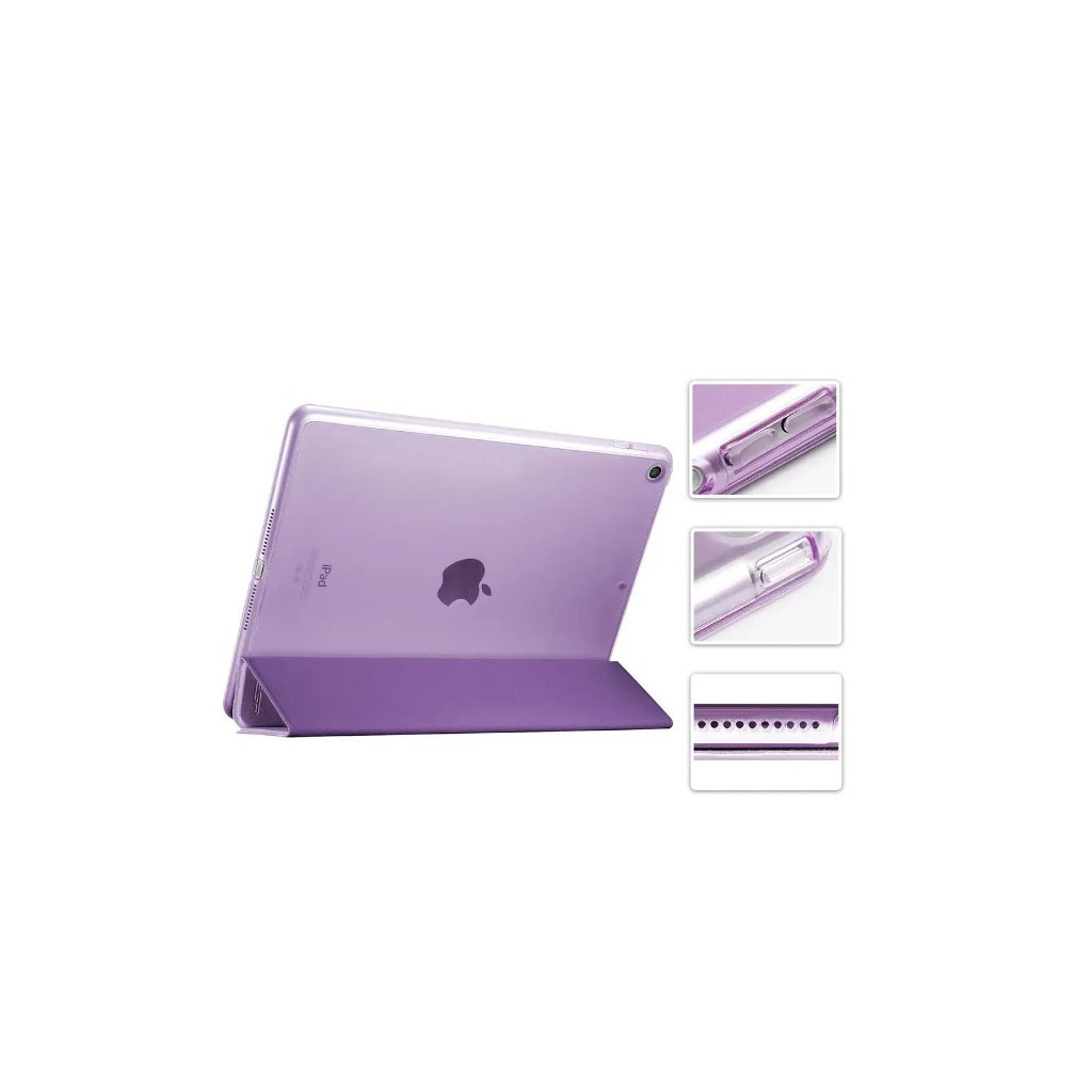 Чохол до планшета BeCover Tri Fold Hard Apple iPad 10.2 2019/2020/2021 Purple (709657) - зображення 3