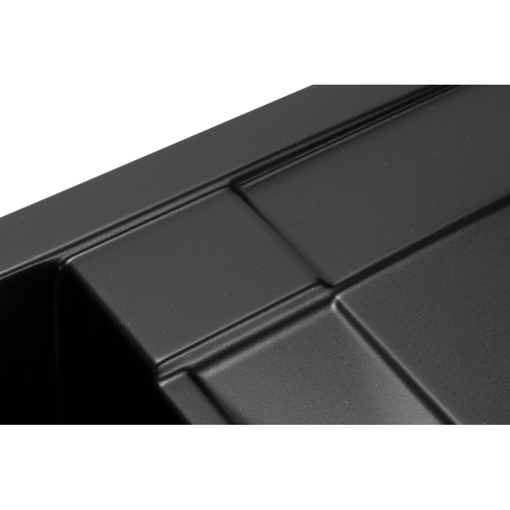 Мийка кухонна GRANADO VALENCIA black shine (gr0701) - зображення 5