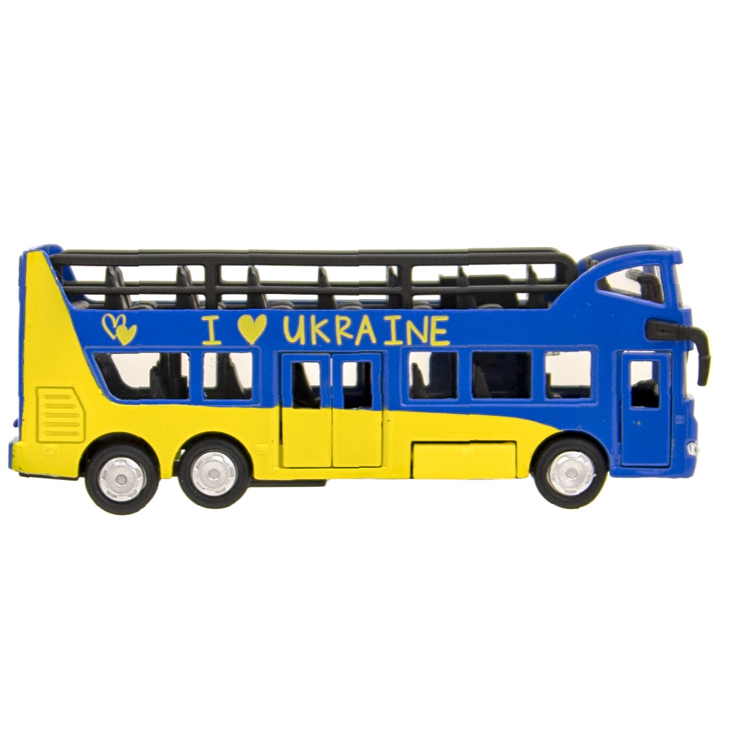 Спецтехніка Технопарк Двоповерховий автобус Україна (SB-16-21-UKR) - изображение 3