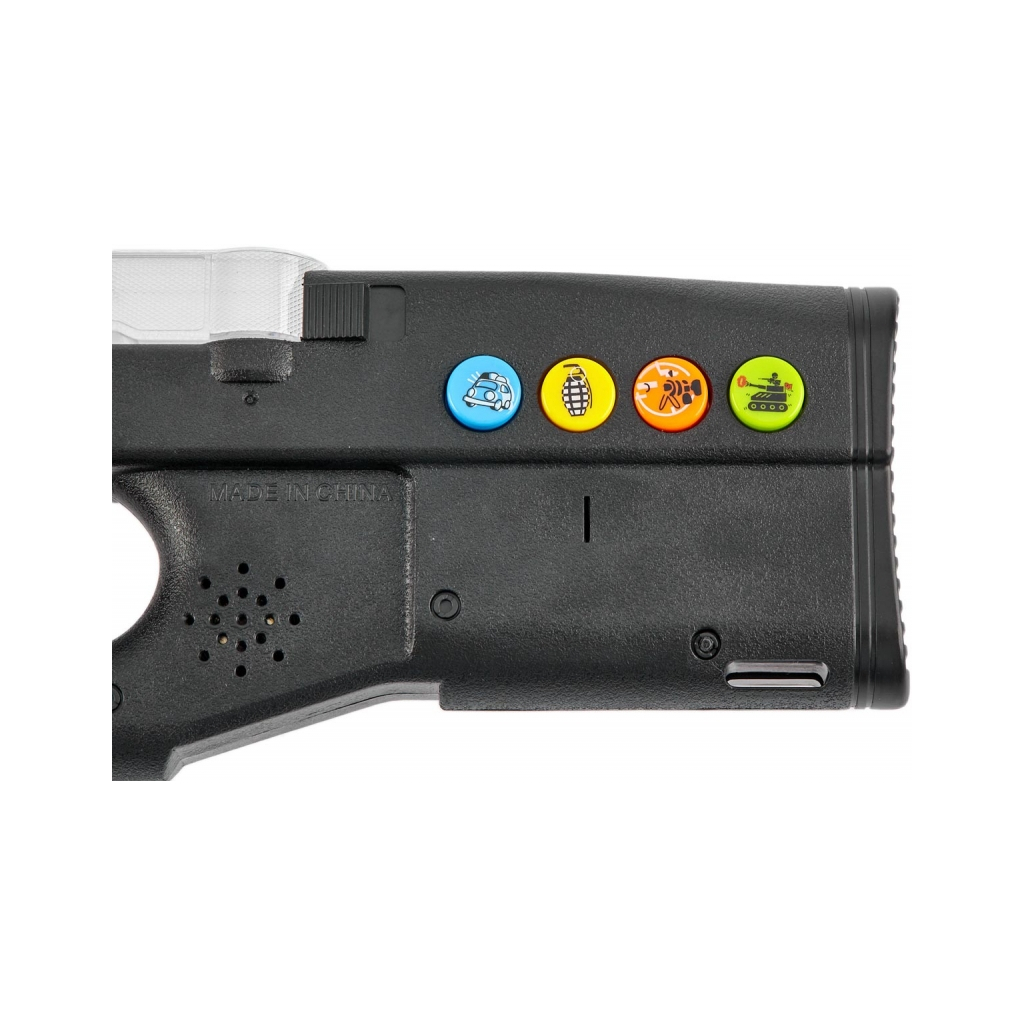 Іграшкова зброя ZIPP Toys Автомат світлозвуковий FN P90, чорний (816B) - зображення 5