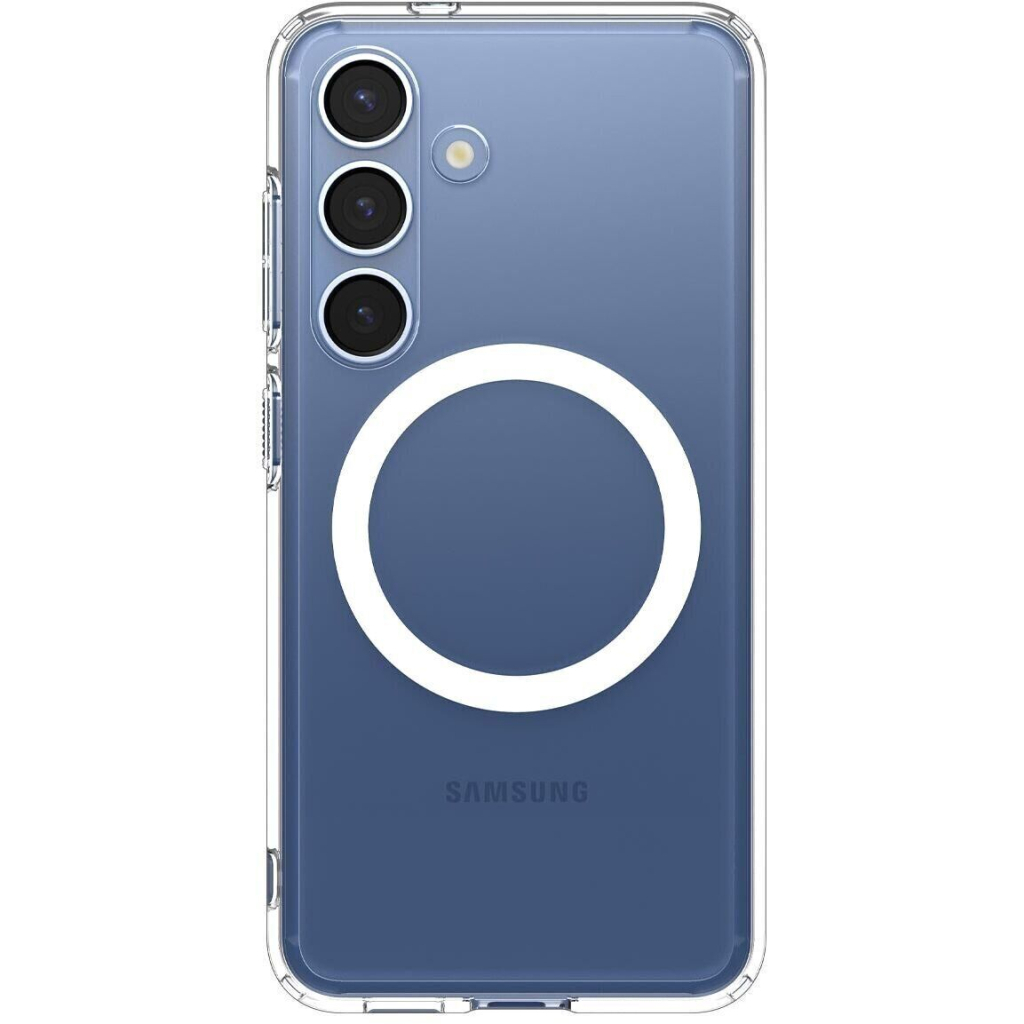 Чохол до мобільного телефона Spigen Samsung Galaxy S25+, Ultra Hybrid MagFit, Clear White (ACS08981) - зображення 1