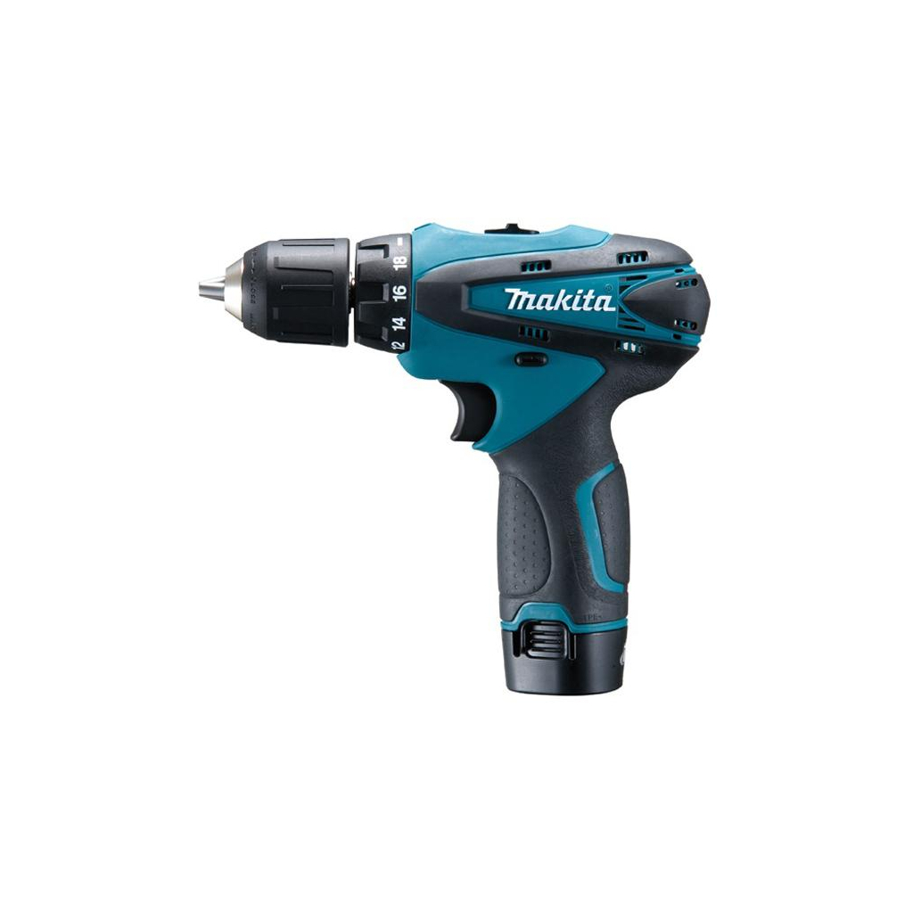 Шуруповерт Makita 10,8В (DF330D, TD090D, DC10WA, BL1013x2шт., Алюм.кейс) (LCT204) - зображення 2