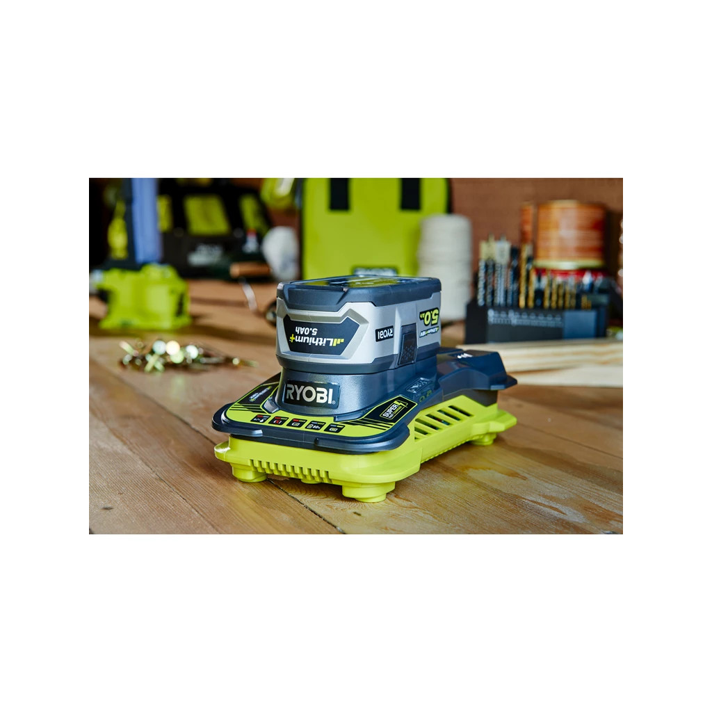 Зарядний пристрій для акумуляторів інструменту Ryobi ONE+ RC18-150, 5 А/г, 18В (5133002638) - зображення 3